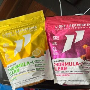 1st Phorm Phormula-1 Clear Whey Protein Isolate - Lemon & Tropical Punch